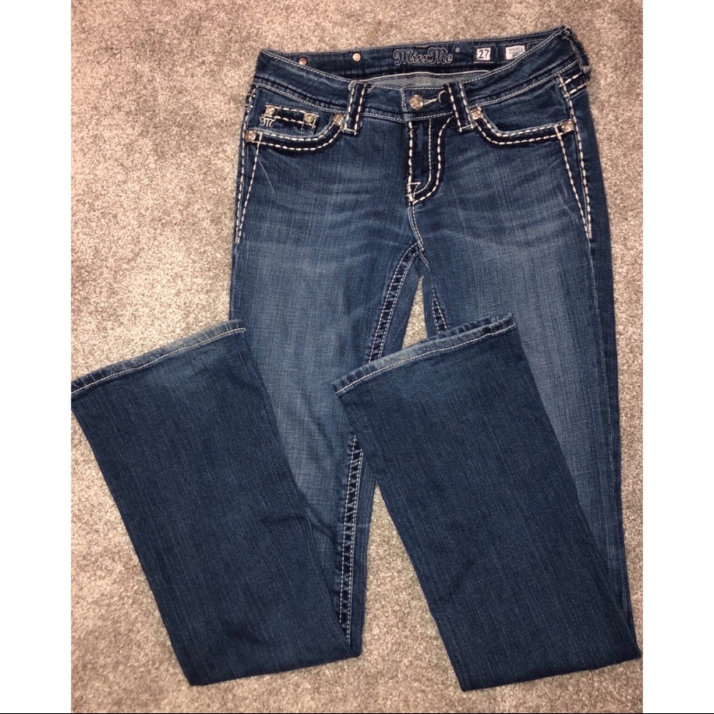 MISS ME Bootcut Jeans Size 27 LIKE NEW!!